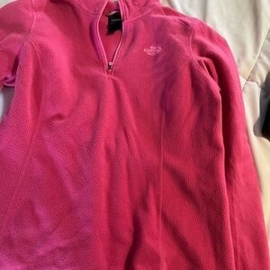 The North Face Vibrant Pink Fleece Jacket